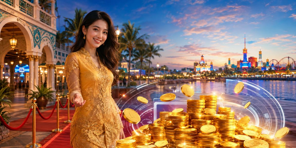 Pemain Malaysia menikmati kasino dalam talian 3800 dengan pakaian tradisional kebaya